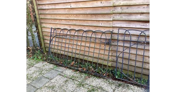 Hekwerk voor oprijlaan