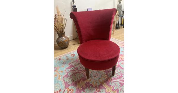 Vintage fauteils (set), antieke stoel en cocktail stoeltje