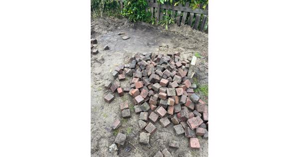 Trommelstenen / vierkante klinkers