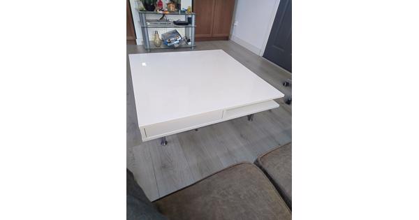 Ikea Tofteryd salontafel wit