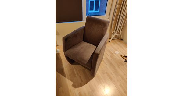 4 eetkamerstoelen blauw VENLO