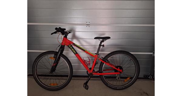 Cube kinder-mountainbike rood