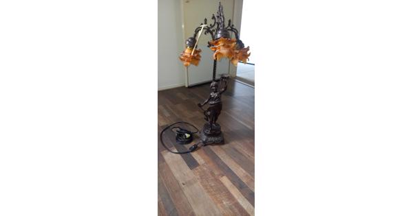 Brocante lamp 