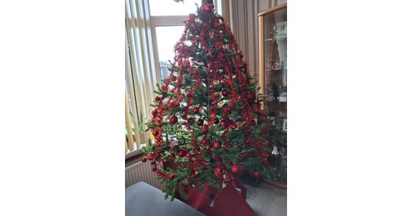 Kerstboom over.
