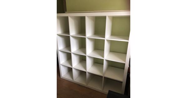 Kast Expedit 16-vak en 8-vak wit
