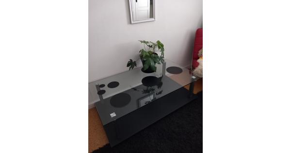 Glazen salontafel