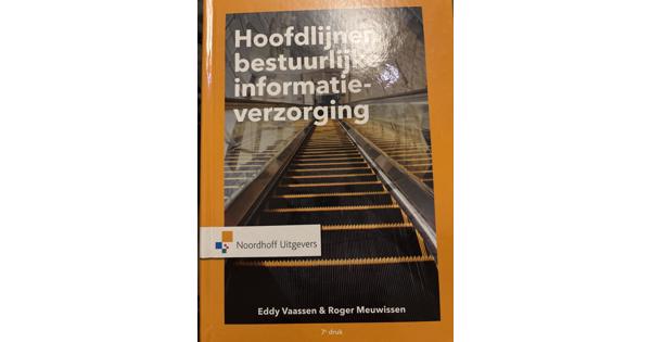 Hoofdlijnen bestuurlijke informatievoorziening