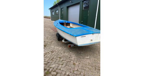 Zeilboot 5,5 meter lang zonder trailer