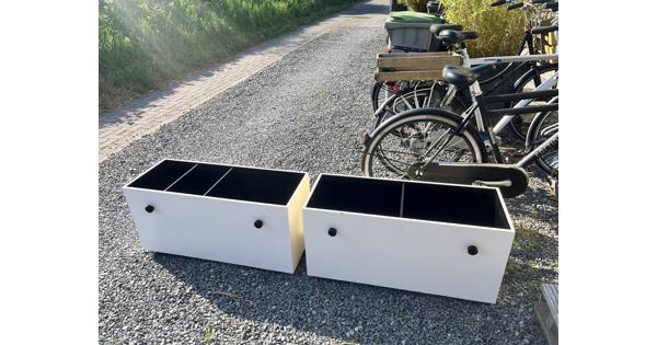 Opbergbakken op wieltjes