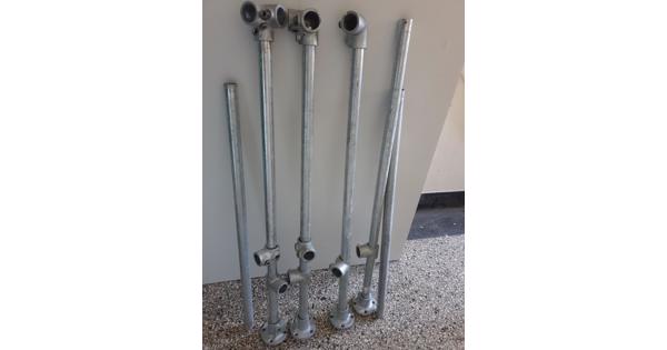 Steigerbuizen en buizkoppeling (27mm)