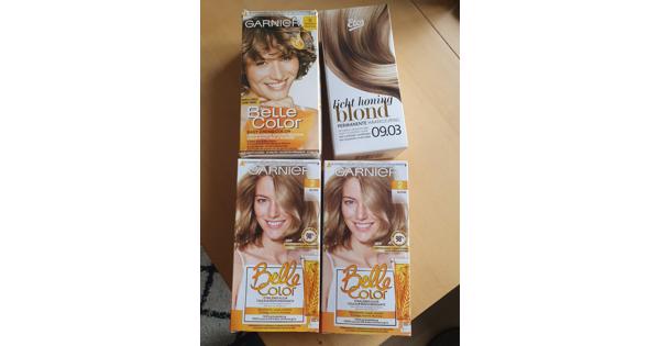 Haarverf blond en donkerblond