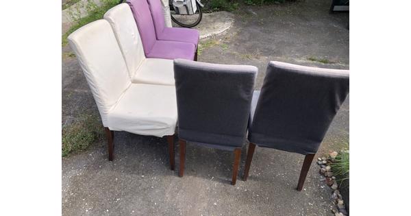 6x eettafelstoelen