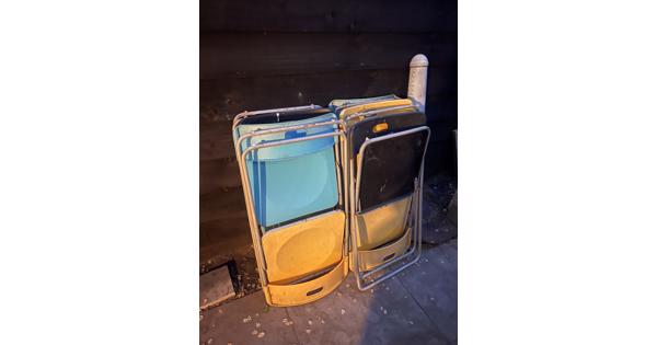 10 Vintage Ikea Nick klapstoelen