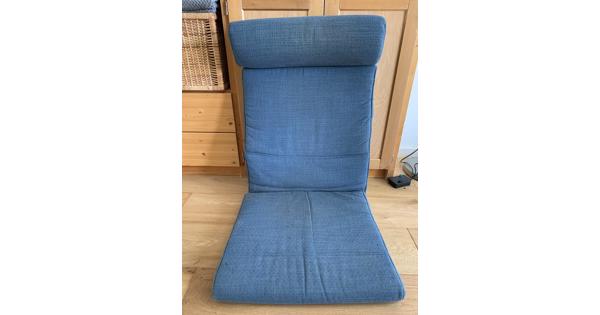 Kussen POÄNG donkerblauw