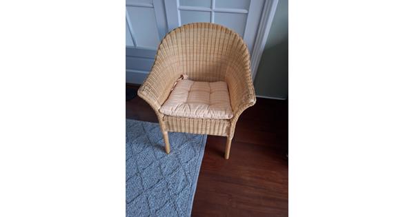 Stoel,  pitriet en bamboe 