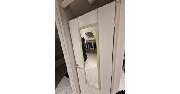 Hangspiegel wit/creme