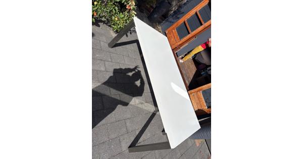 Witte eettafel 180x90cm