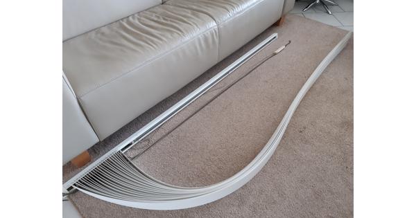 PVC lamellen. Breedte 194 cm. Hoogte 246 cm