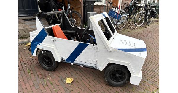 Skelter met politie opbouw