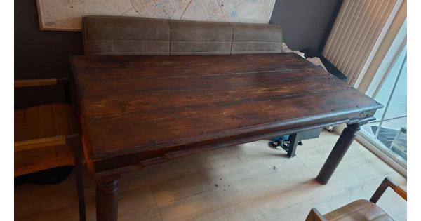 Teak houten tafel