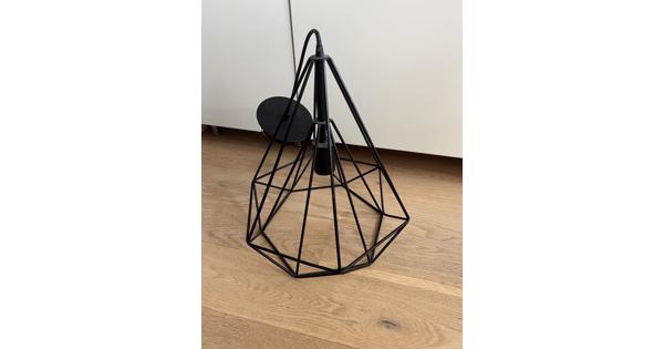 Zwarte mooie hanglamp 