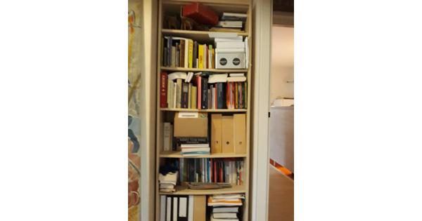 Boekenkast, esdoornfineer