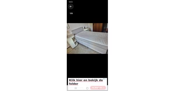 Electrische verstelbaar box spring(senioren) bed