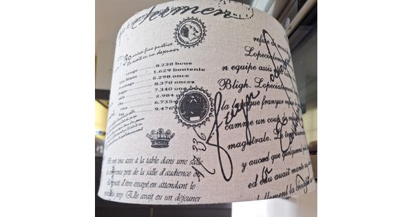 Lampenkap 40cm br 27, cm hoog