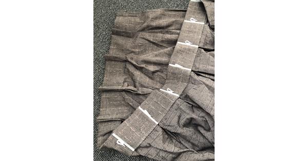 Prachtig gordijn taupe/ bruin