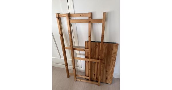 Ivar stellingkast plank en staanders 