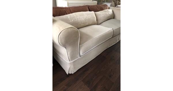 Bank Riviera Maison 2,5 zits Beige