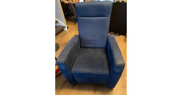 Fauteuil met voetensteun