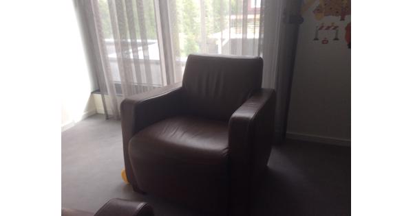 Leren fauteuils