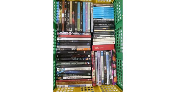 Muziek dvd’s / enkele muziek cd’s