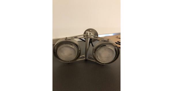 Twee Industriële spots