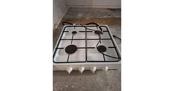 Gasfornuis 4 pits zgan met automatisch ontsteking