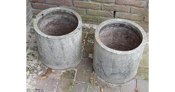 Betonnen plantenbakken 