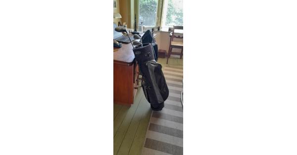 Golf tas met clubs