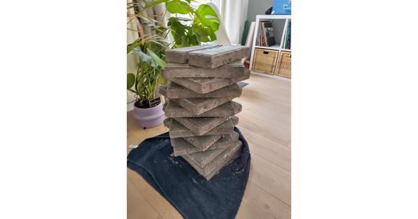 Meerdere straattegels