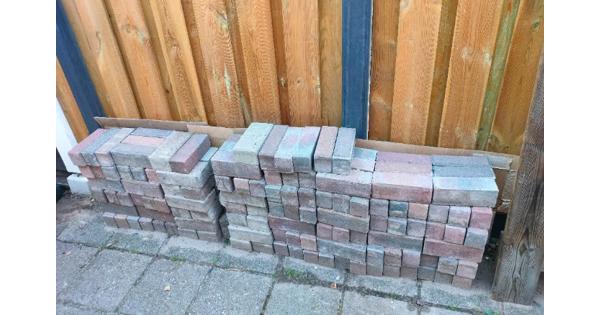 120 stuks dikformaat betonklinkers