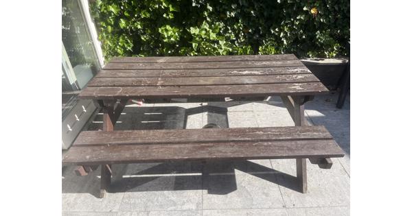 Zeer stevige picknicktafel