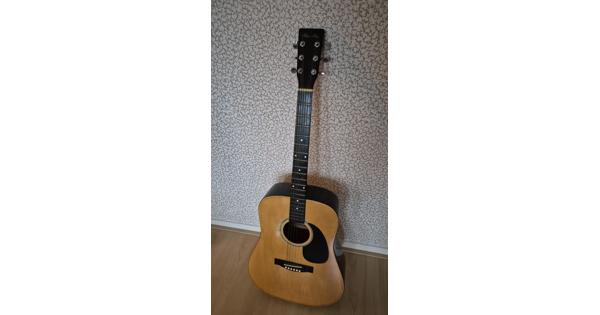 Gitaar om te oefenen 