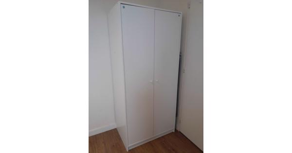 IKEA Kledingkast "Kleppstad" wit79x176cm (ophalen Den Bosch)