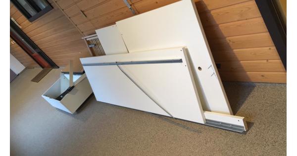 1persoonsbed met onderschuifladen