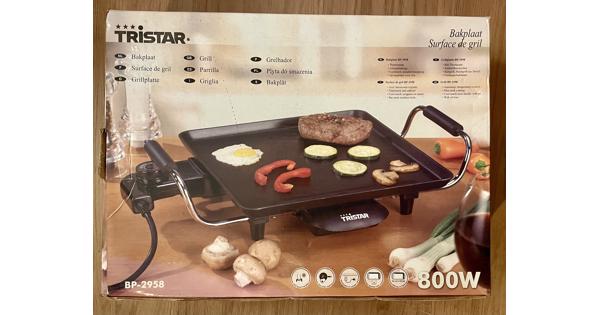 Nieuwe tristar bakplaat grill