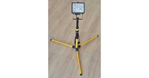 Bouwlamp op statief – 300W halogeen
