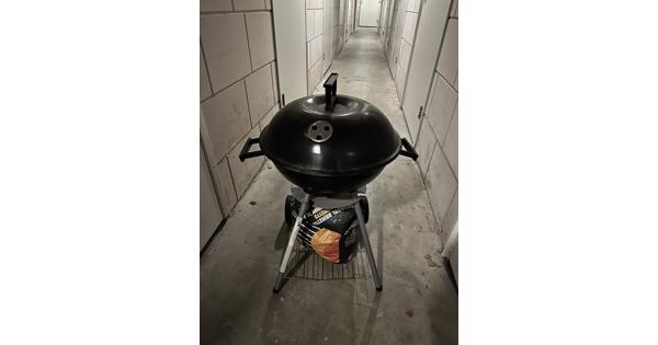 Zwarte houtskoolbarbecue (ca Ø47 cm)