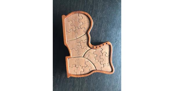 3D houten puzzel 