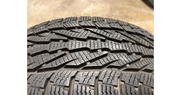 winterbanden (4) op stalen velg
