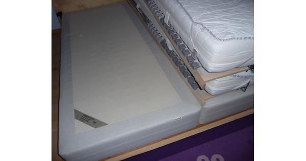 2x Ikea sultan aukra boxspring bed-onderstel 90x200cm